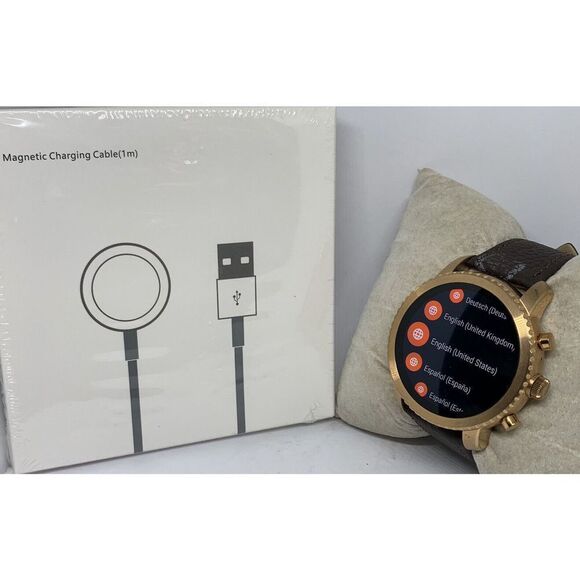 Fossil Gen 3 Authentic Genuine Smart Watch Custom Band FTW4002 ZA571 - Picture 1 of 12
